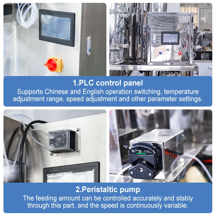 Мини-сушилка для керамики с распылением томатного порошка 5