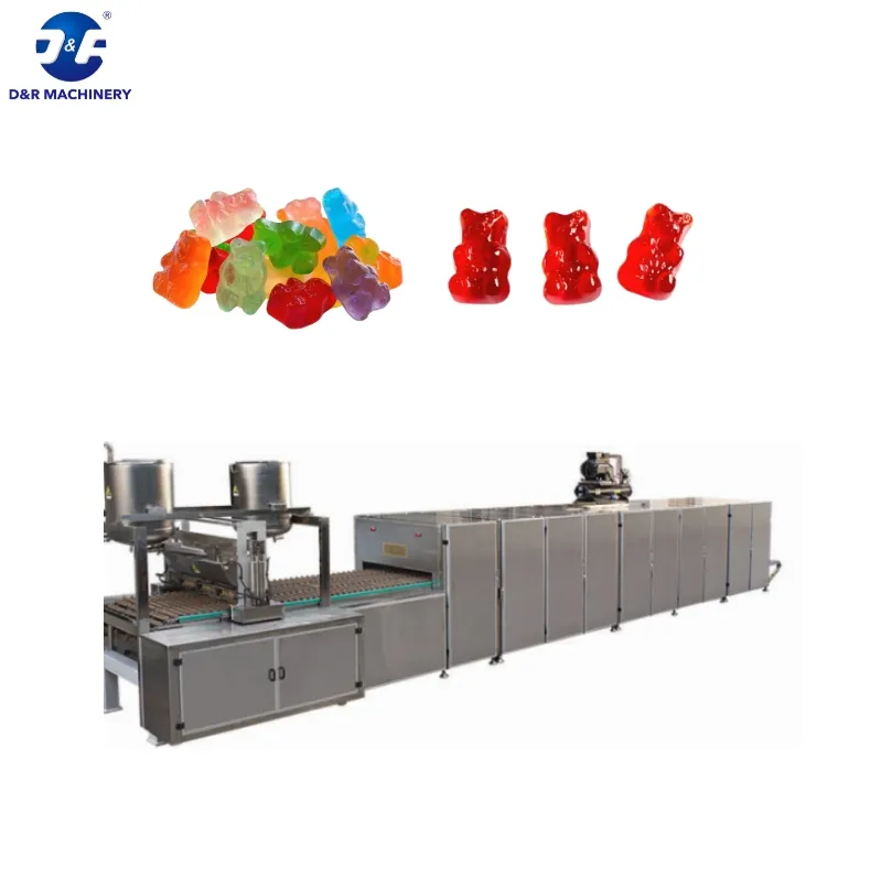 Линия по производству желейных конфет с витамином Bear 4