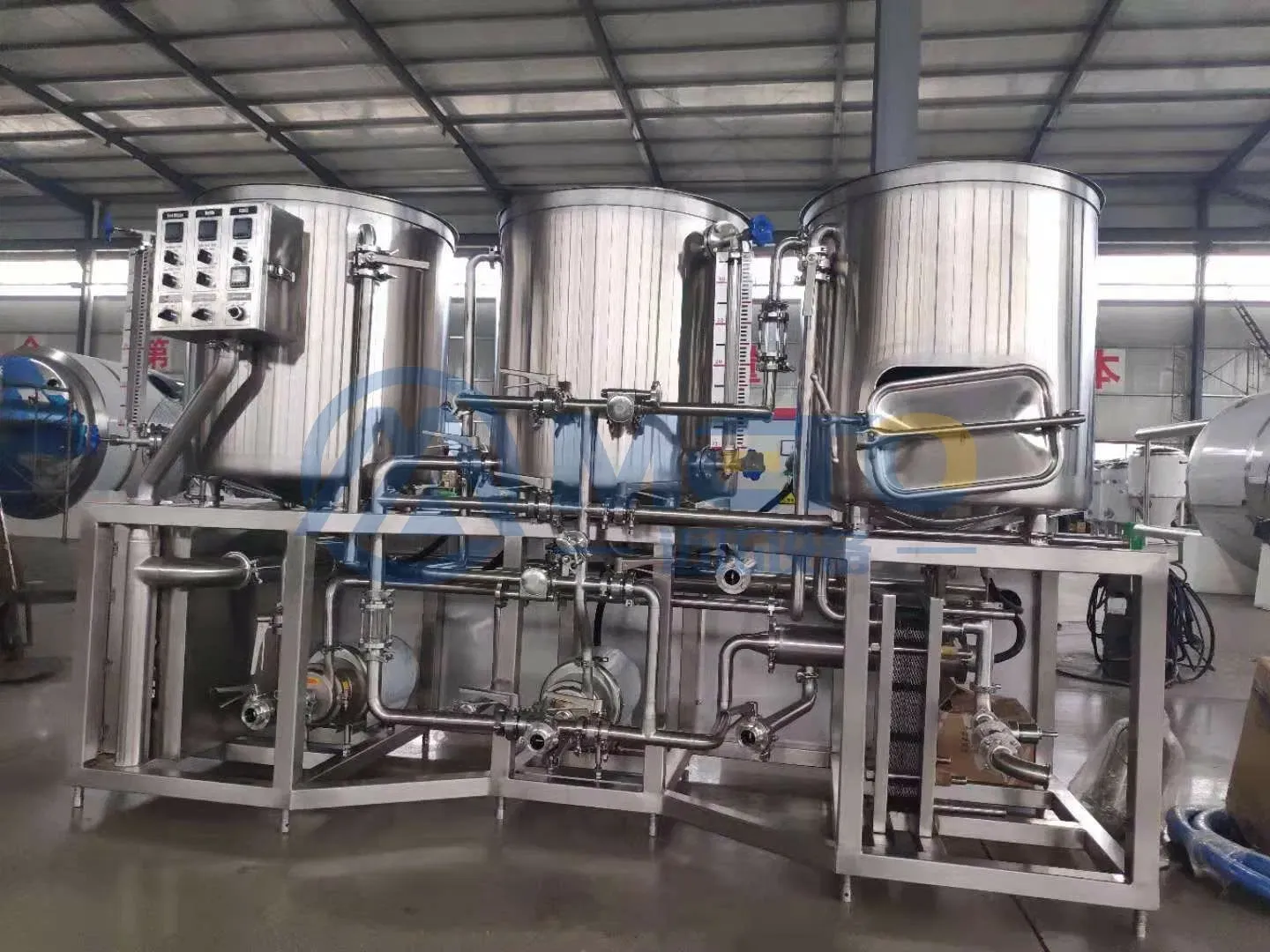 Профессиональное оборудование для микро-пивоварни METO