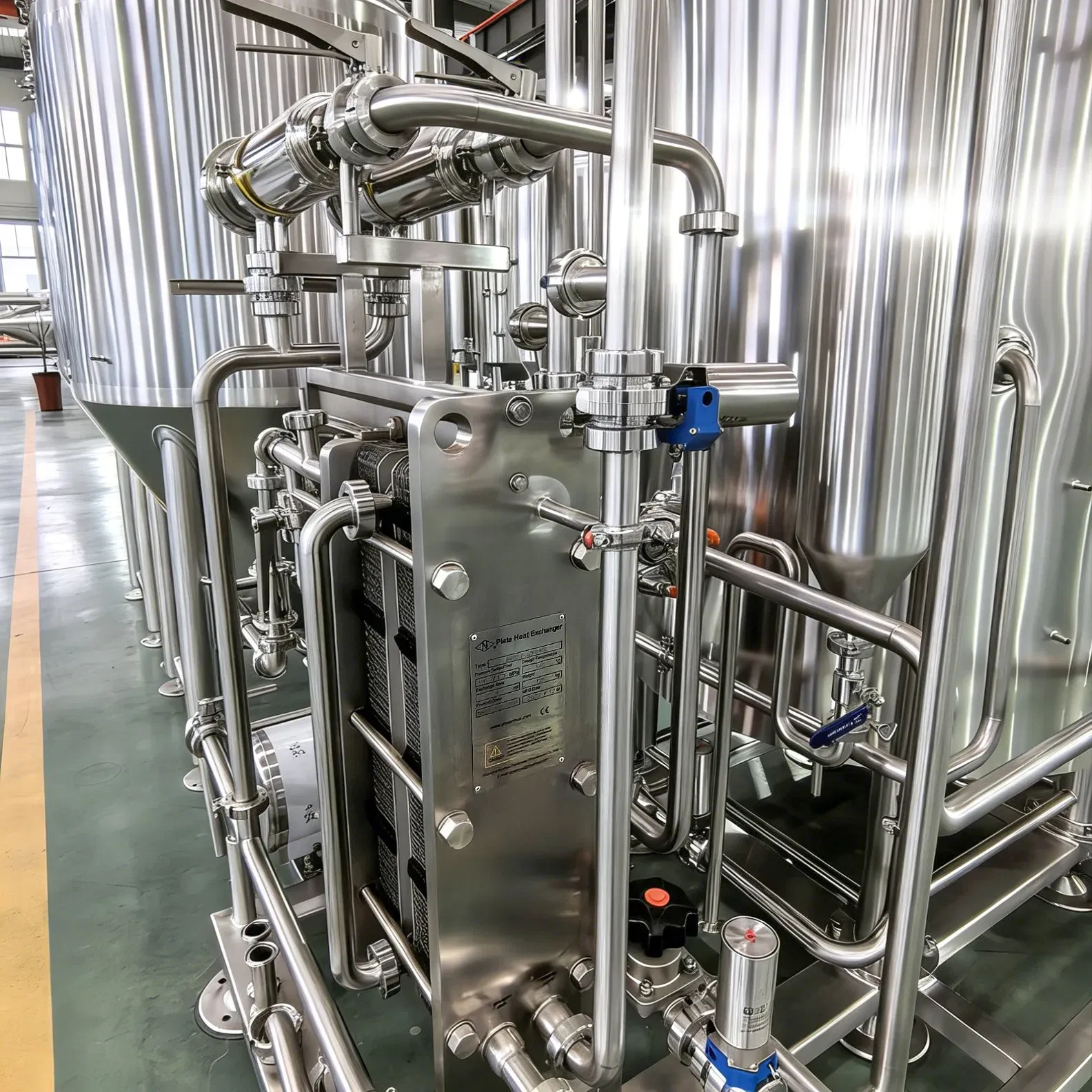 Мини-оборудование для пивоварения 100L 200L