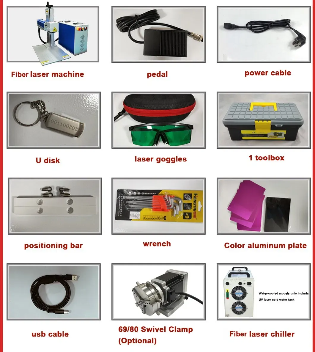 Профессиональная машина для лазерной маркировки металла 4