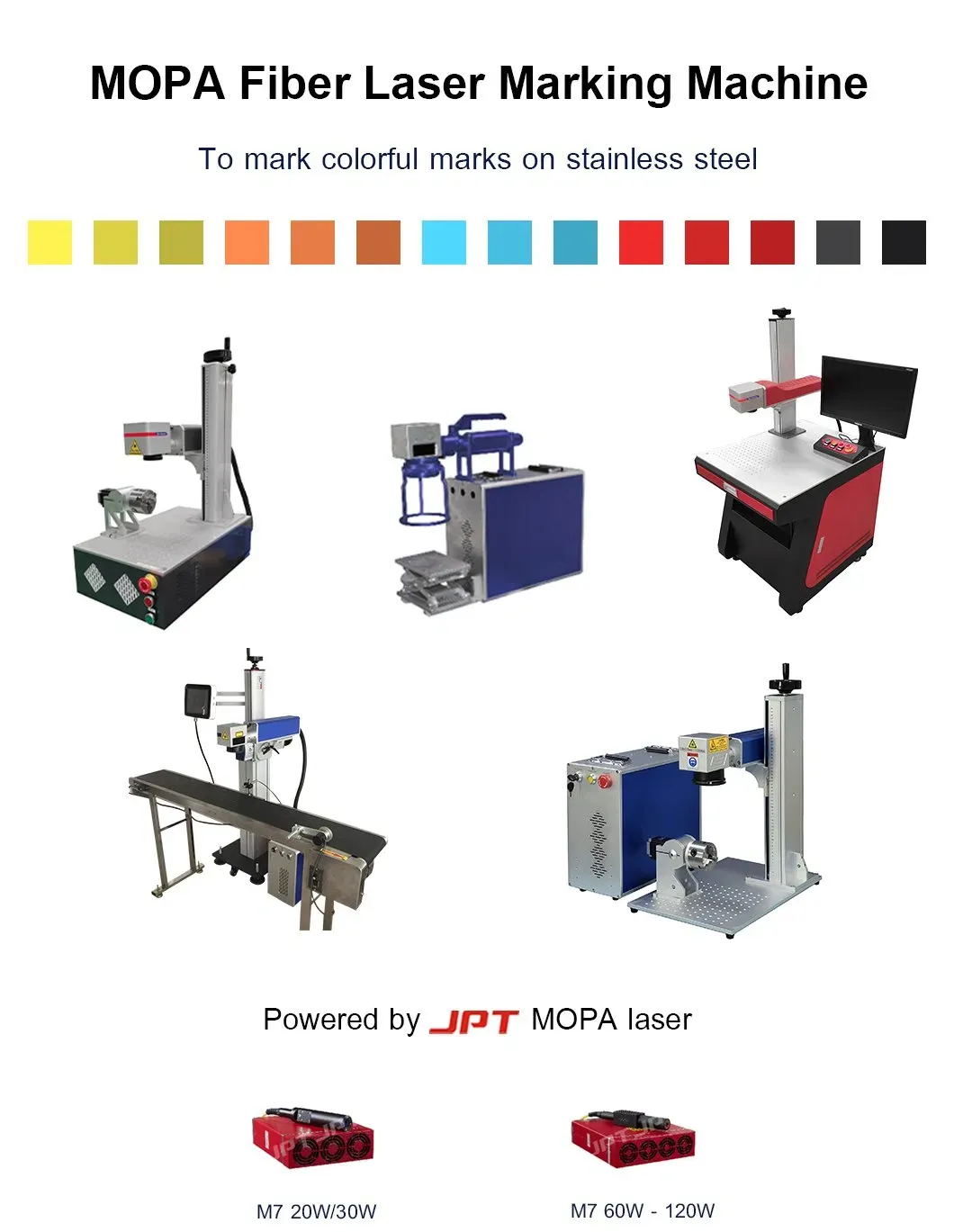Профессиональная машина для лазерной маркировки металла 5
