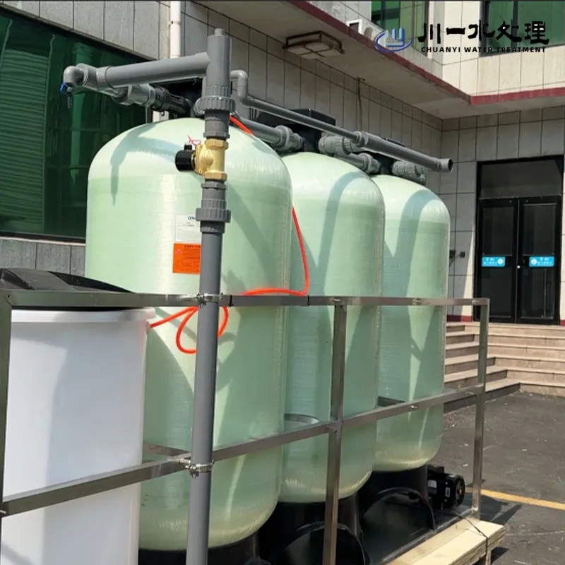 Промышленное оборудование для смягчения воды 10т/ч 6