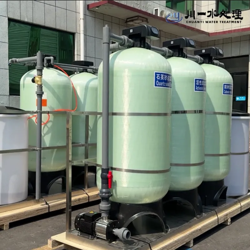 Промышленное оборудование для смягчения воды 10т/ч 5