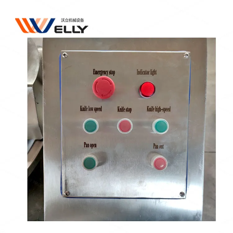 Профессиональная машина для нарезки мяса WYZB-125 2