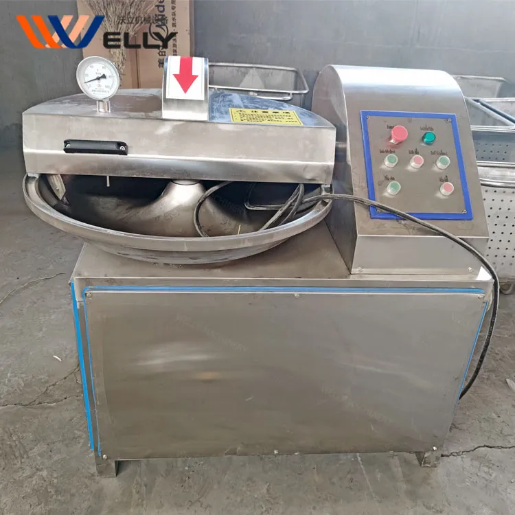 Профессиональная машина для нарезки мяса WYZB-125 4