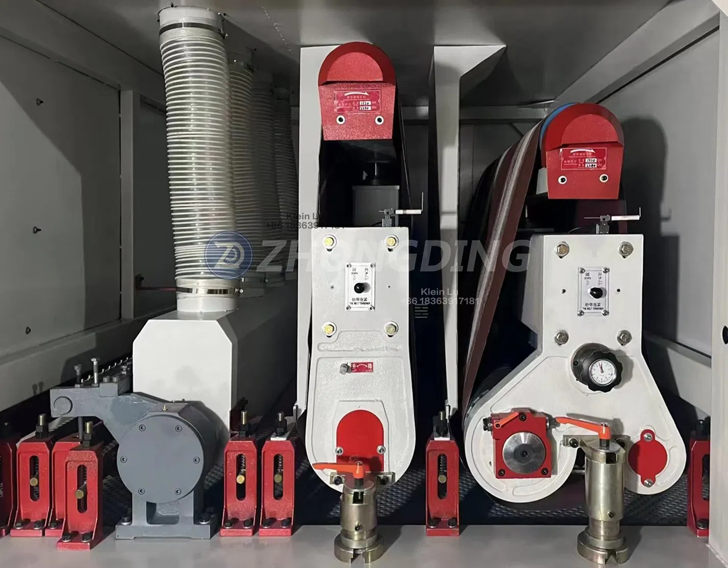 Широкопрофильная шлифовальная машина для отделки поверхности МДФ шкафов RRP1300 4