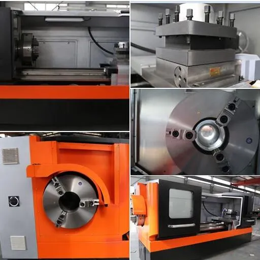 135мм Горизонтальный Токарный Станок для Обработки Труб 6