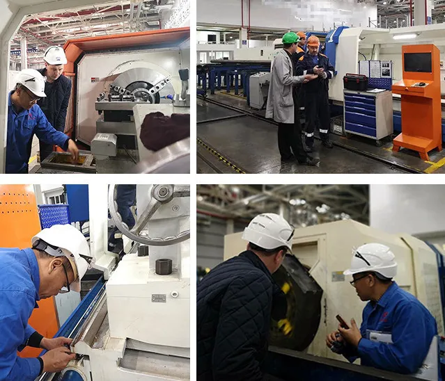 135мм Горизонтальный Токарный Станок для Обработки Труб 5