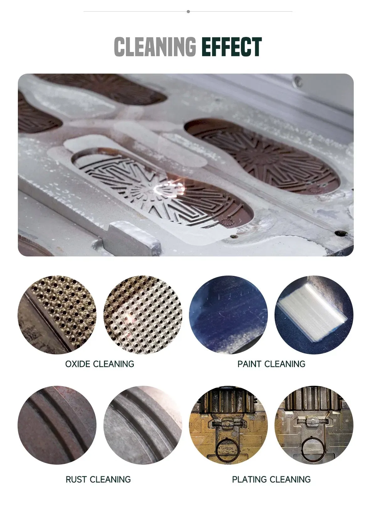 Лазерный очиститель Raycus 5 в 1 для металла с CE FDA 3