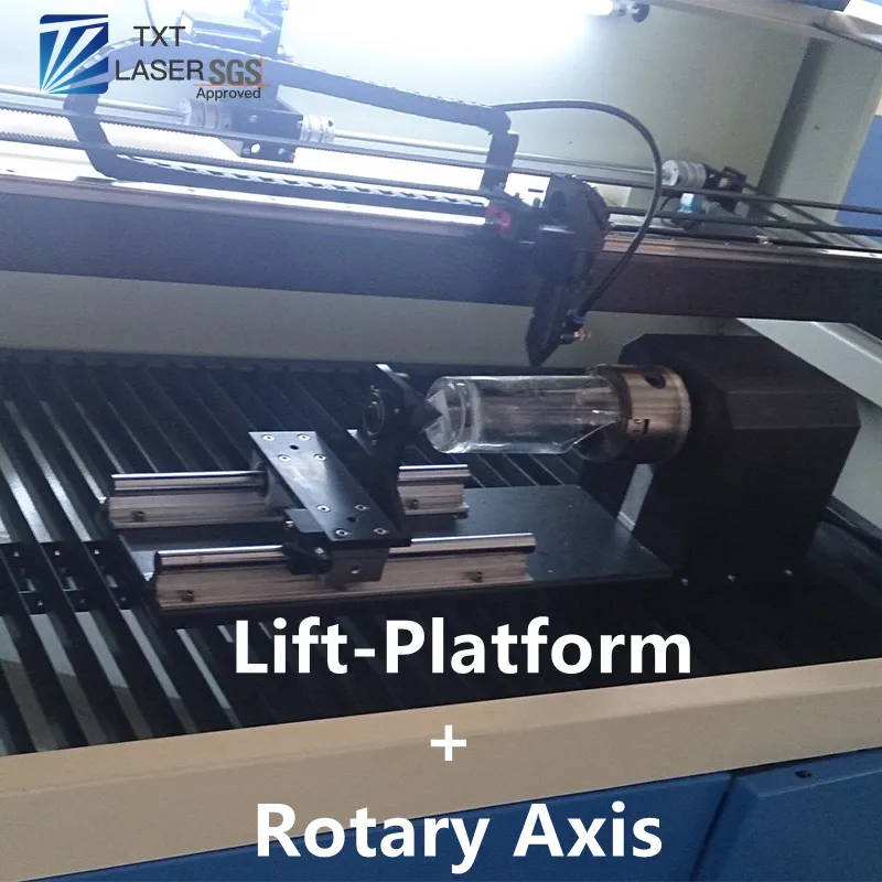 1610 Автоматическая позиционная резка CCD камера с авто подачей ролика CO2 Лазерная резка машина 6