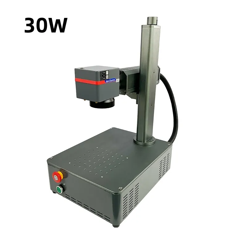Миниатюрный волоконный лазер 30W с кольцевым ротационным устройством