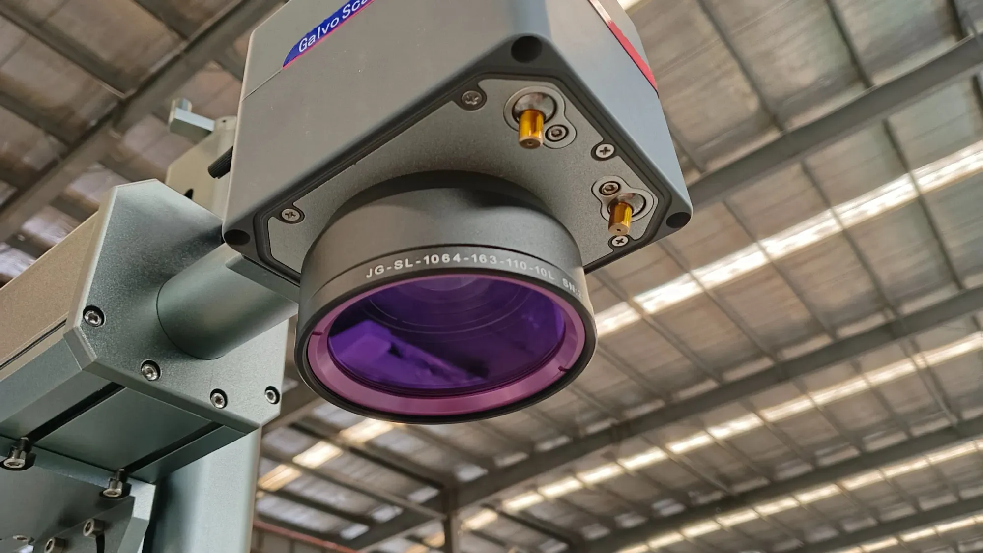 Миниатюрный волоконный лазер 30W с кольцевым ротационным устройством 3