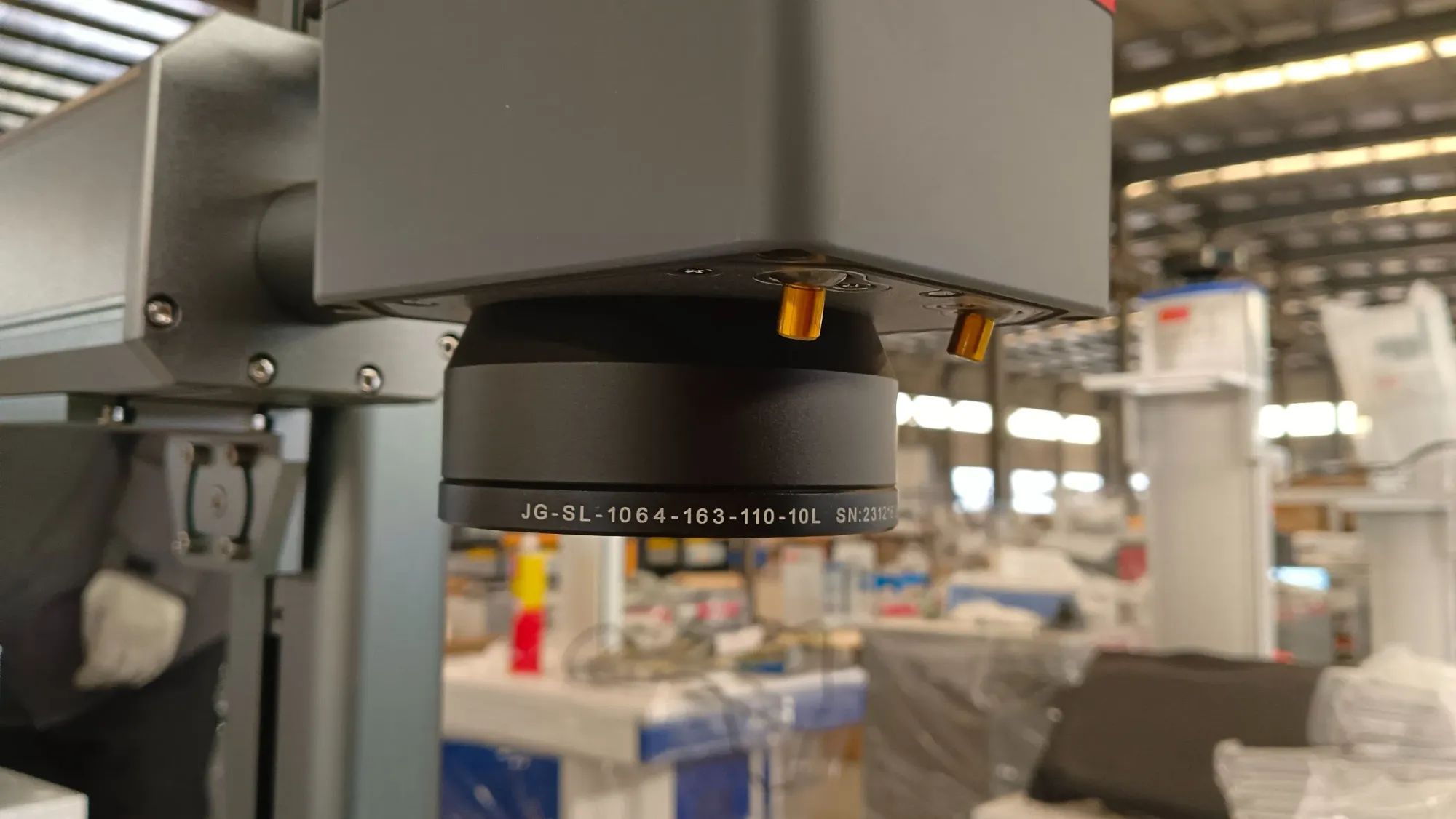 Миниатюрный волоконный лазер 30W с кольцевым ротационным устройством 2