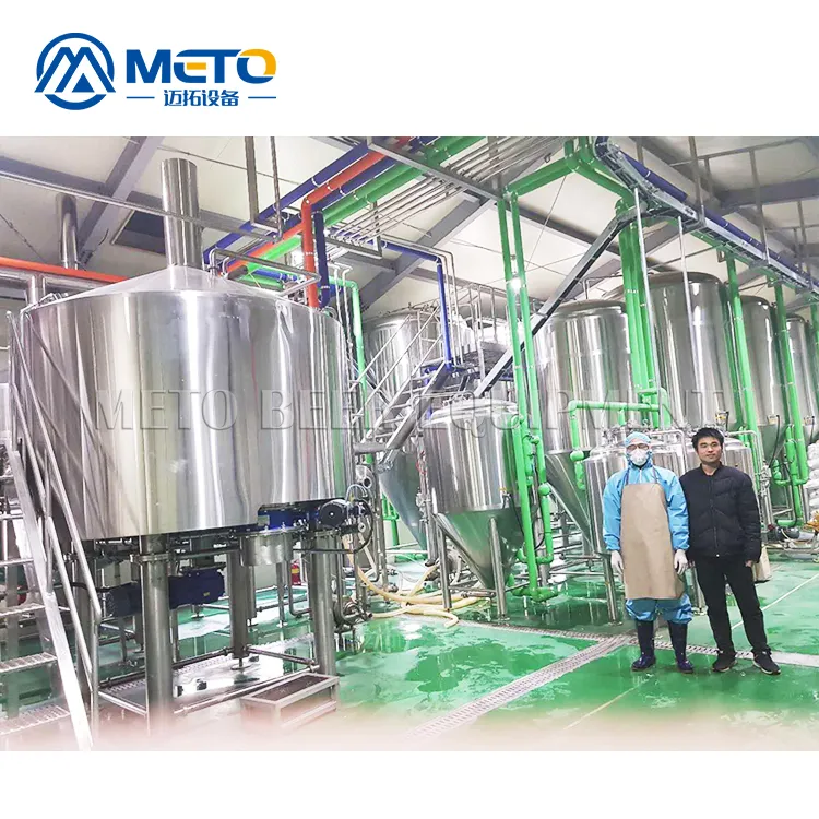 2000L 3000L 5000L Пивоварение крафтового пива Оборудование для промышленного пивоварения 3