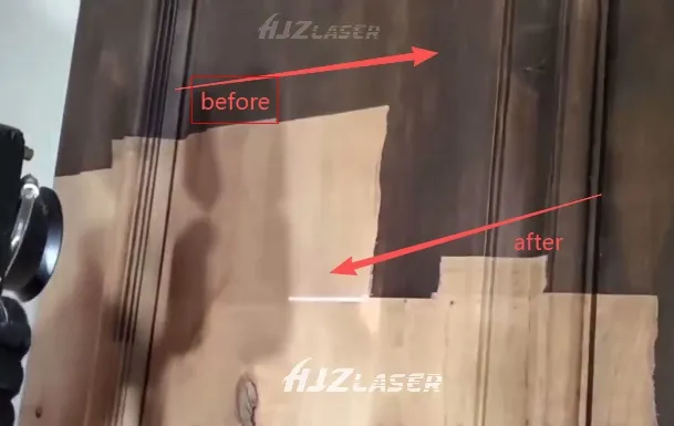 Профессиональная лазерная очистительная машина для удаления ржавчины и краски 3