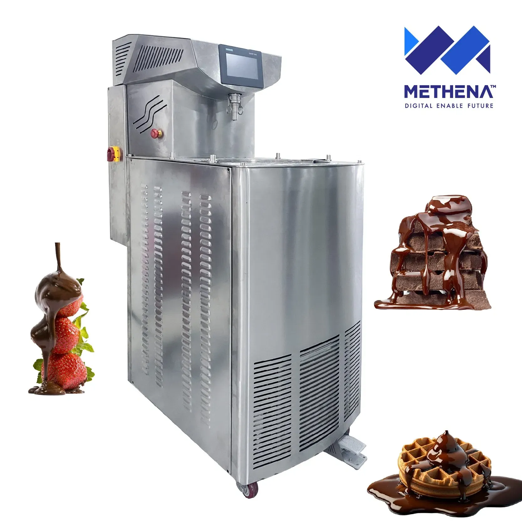 Автоматическая машина для плавления шоколада в одной кастрюле 3