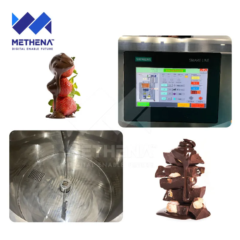 Автоматическая машина для плавления шоколада в одной кастрюле 6