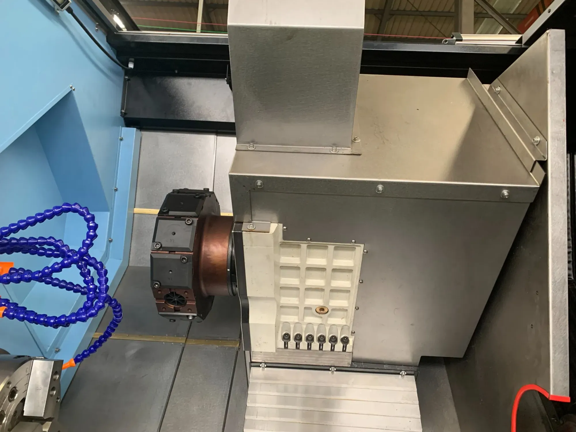 Мини токарный фрезерный станок TCK36A с ЧПУ 5