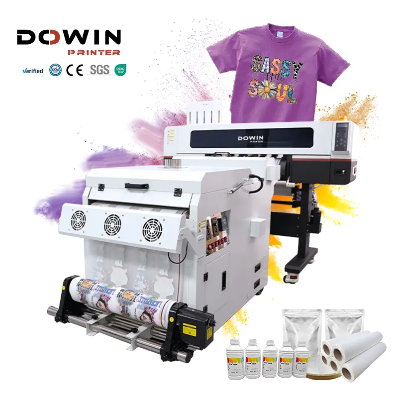 Профессиональная машина для печати на футболках с термотрансфером Dtf