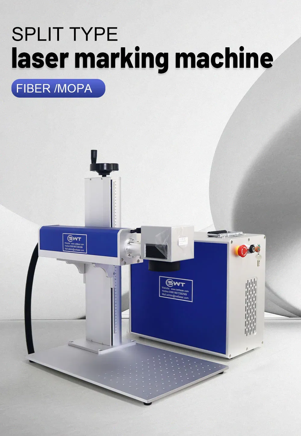 Профессиональный лазерный маркировочный станок 10-100W 6