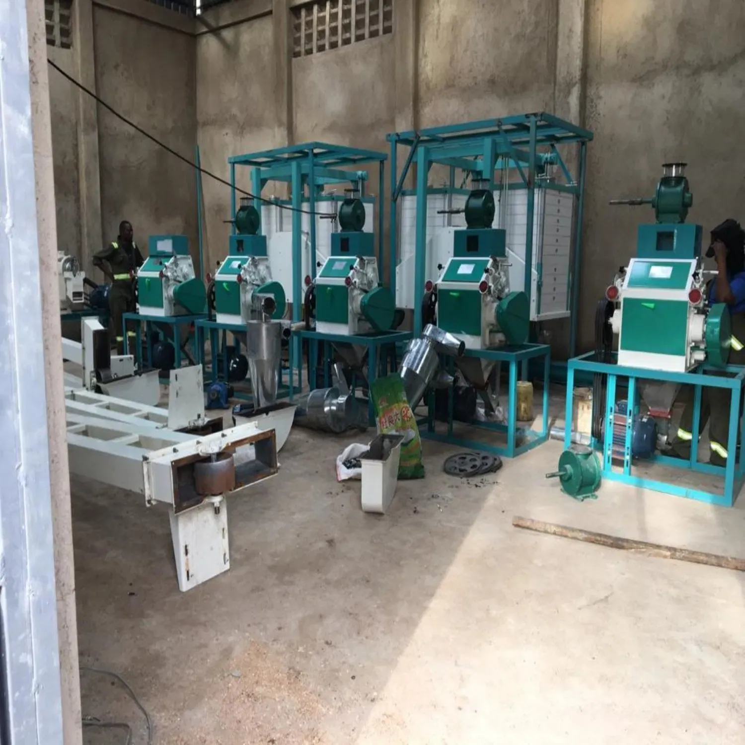 Мини-завод по переработке кукурузы 2025 года 3