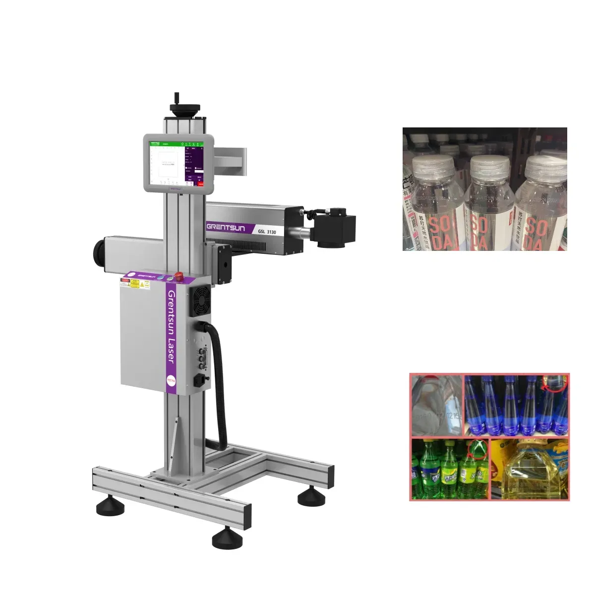 Профессиональная лазерная машина для кодирования GSL3000 CO2