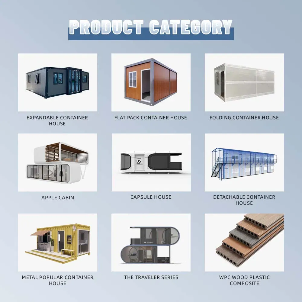 Модульный контейнерный дом для отдыха с водонепроницаемой конструкцией 6