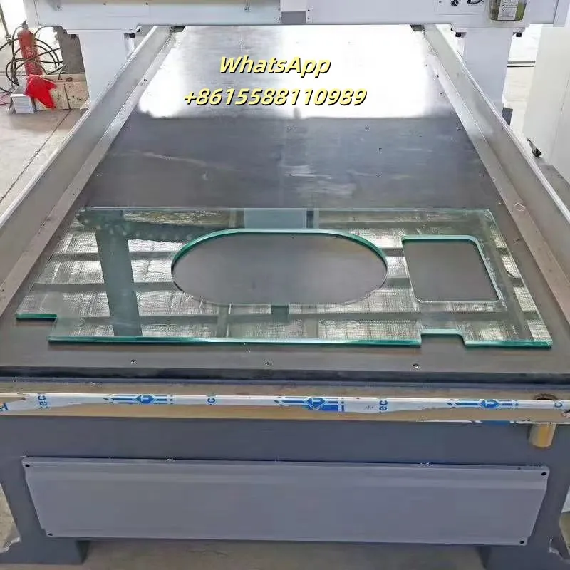 Профессиональный стеклянный фрезерный станок с ЧПУ 6