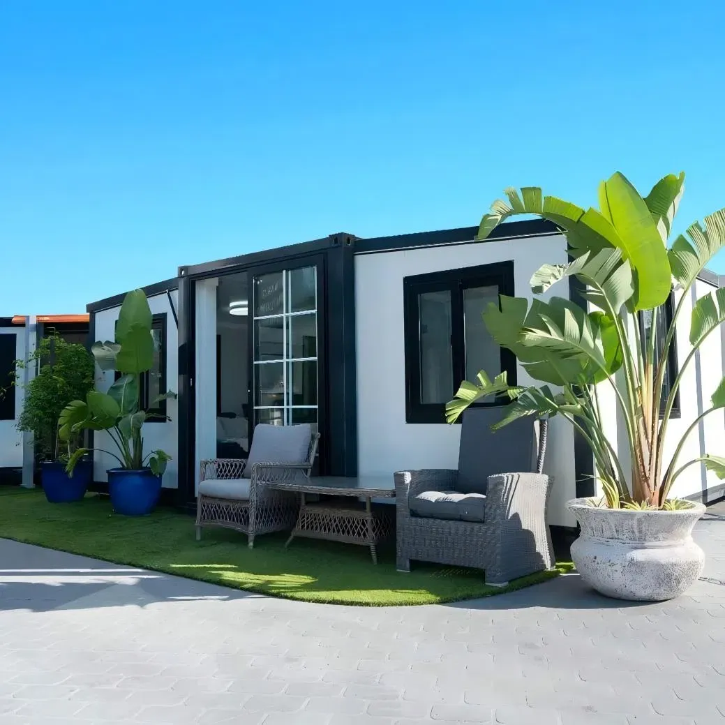 Модульный контейнерный дом из нержавеющей стали