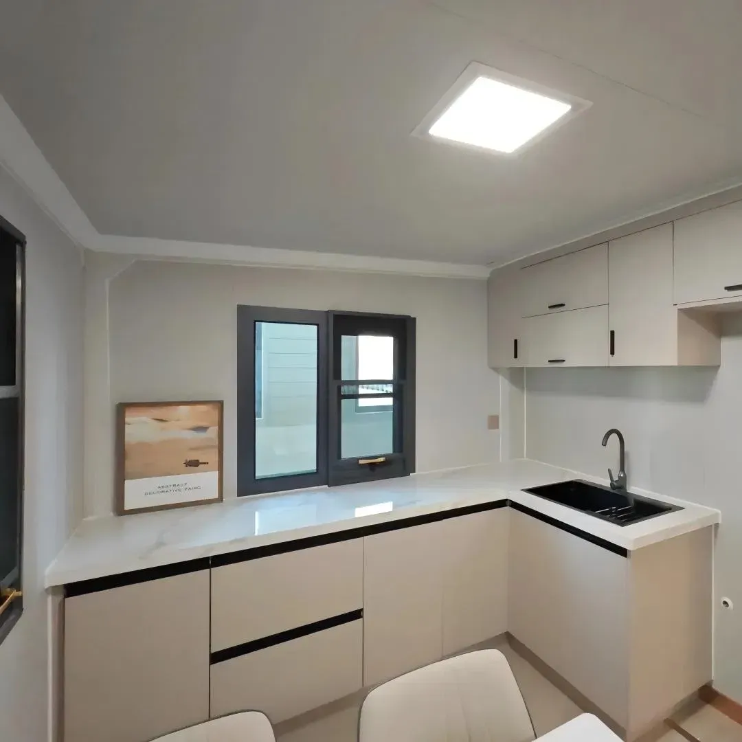 Модульный контейнерный дом из нержавеющей стали 5