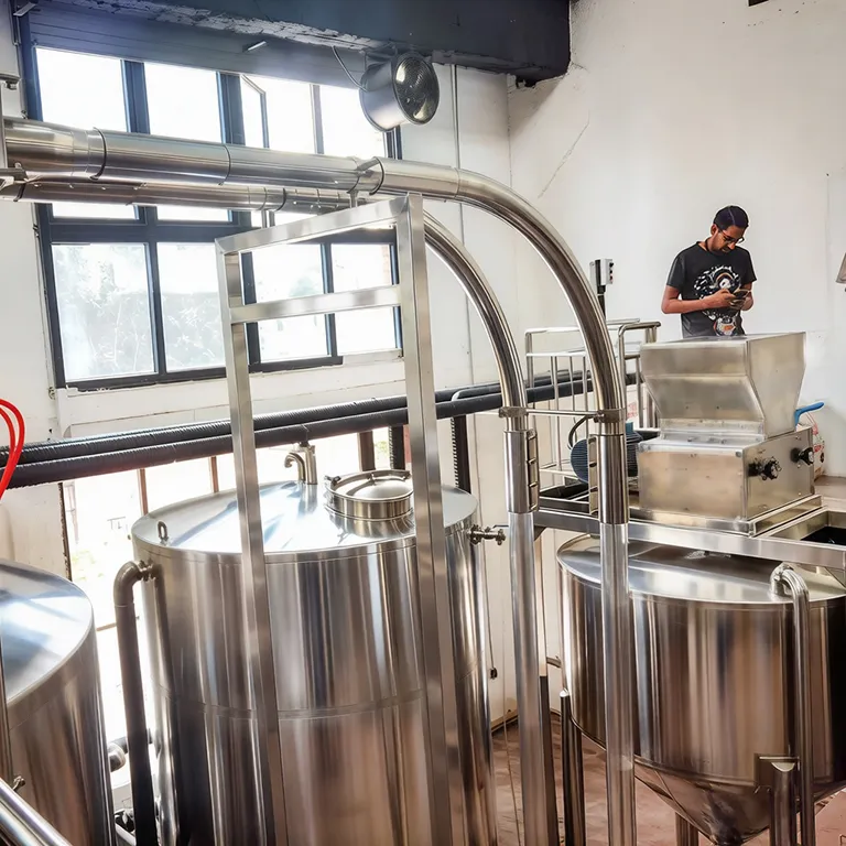 20hl Продвинутая система пивоварения для профессионального качества пивоварения 5