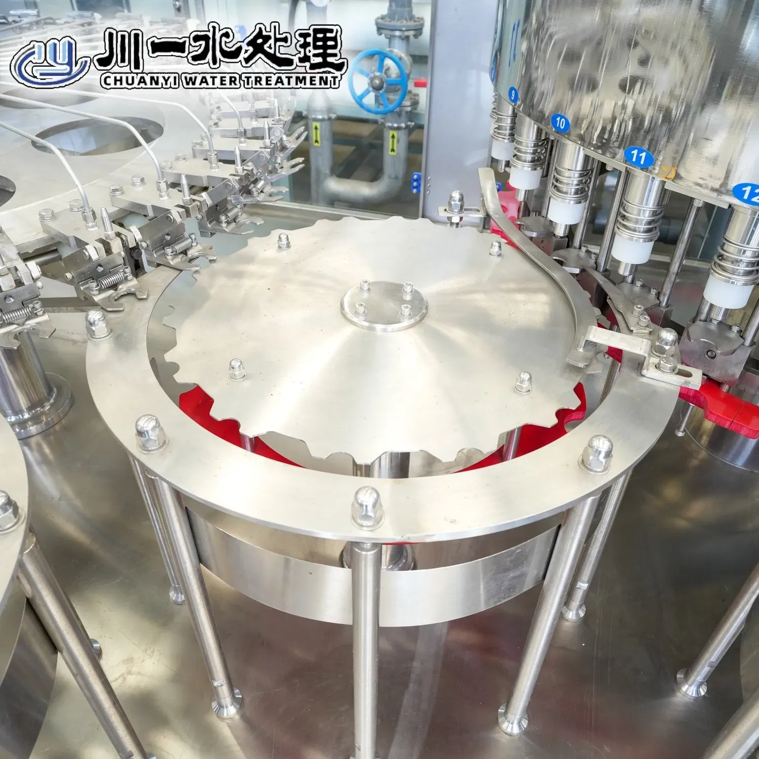 Автоматическая линия розлива чистой минеральной воды 3000 бутылок в час 5