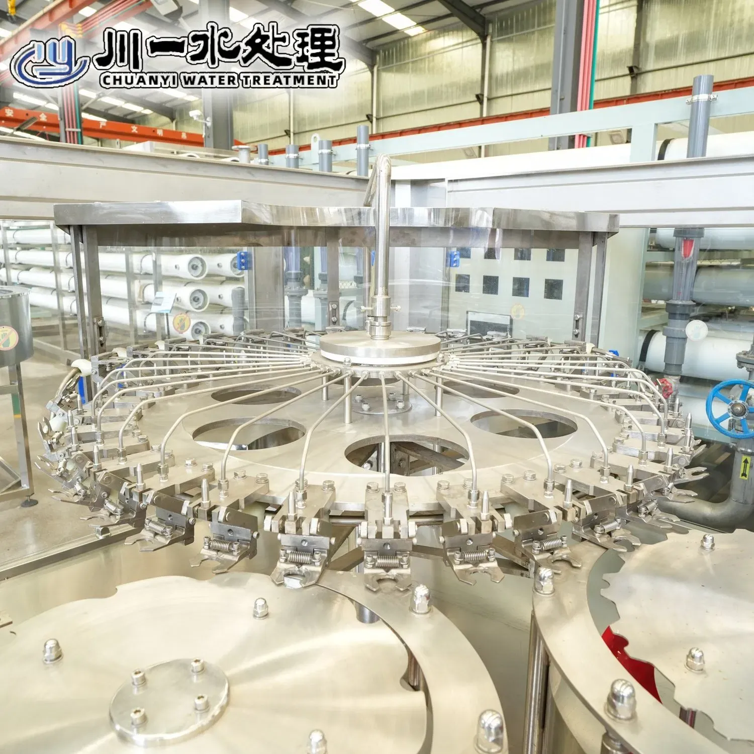 Автоматическая линия розлива бутилированной воды 3000 бут/ч 2