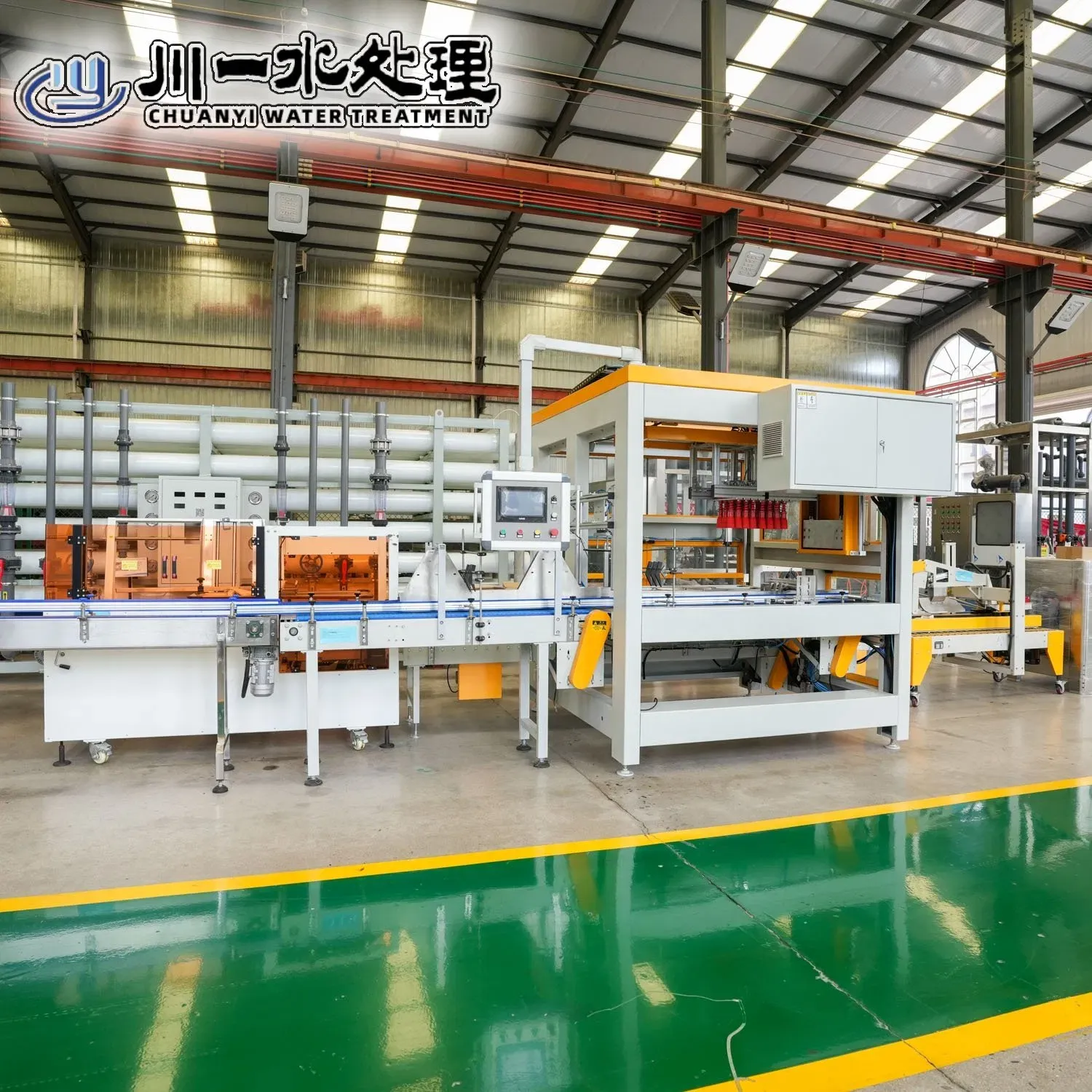 Машина для розлива воды в пластиковые бутылки 3000 бф/ч