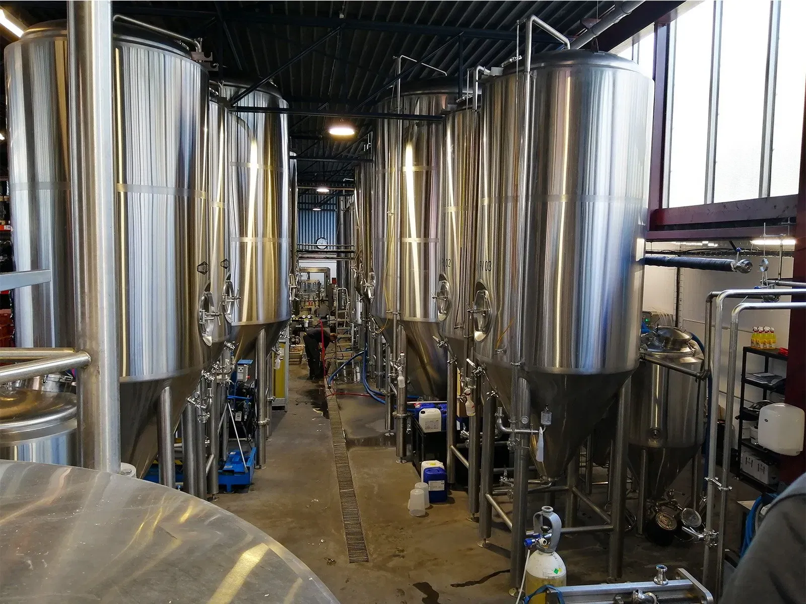 Профессиональная пивоваренная машина 300L/500L/1000L 4