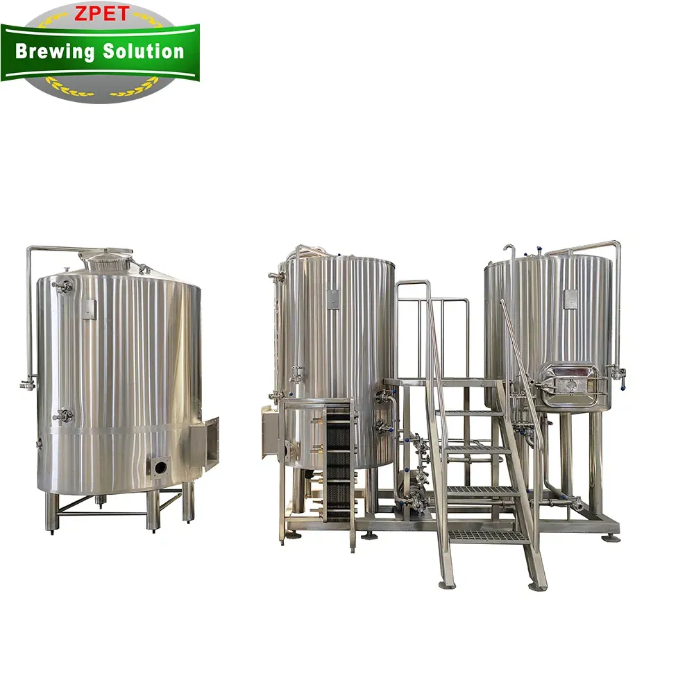 300L 500L Система парового отопления для оборудования пивоварения 5