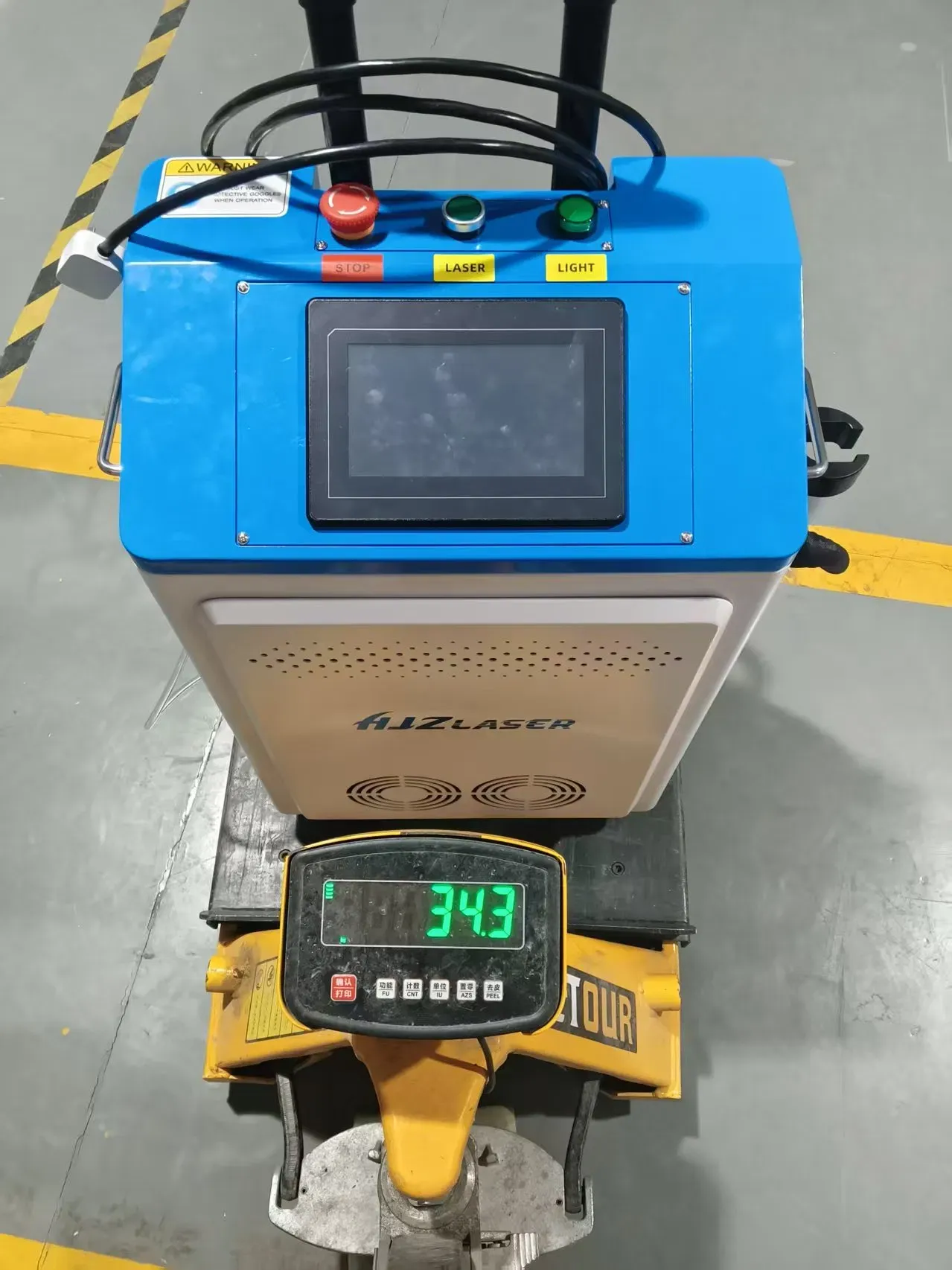 Профессиональная лазерная очистка 300W/500W для удаления краски с дерева и колесных дисков 4