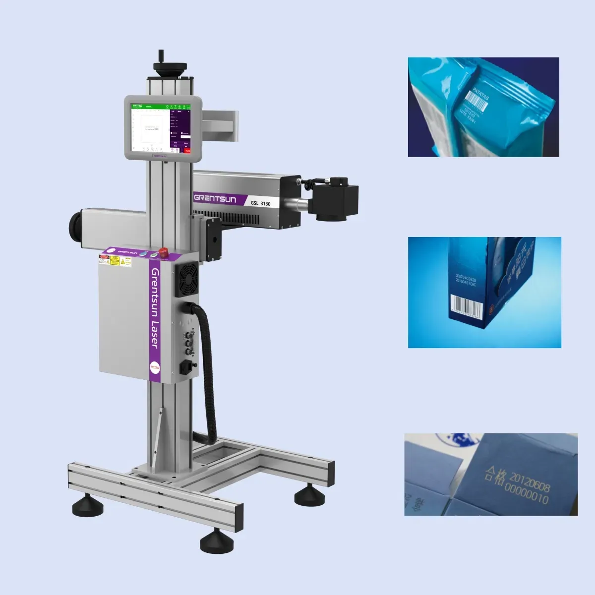 Профессиональная лазерная маркировочная машина GSL3000 CO2