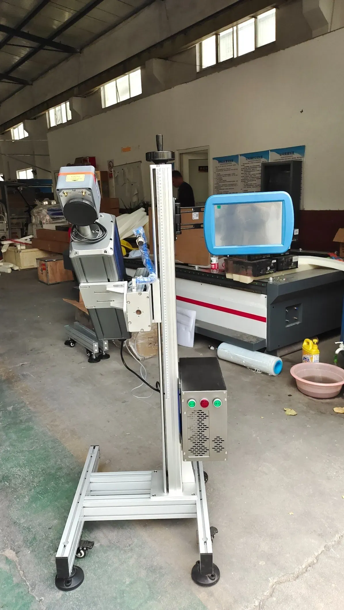 Профессиональный CO2 Лазерный Маркировочный Аппарат 30W/40W 4