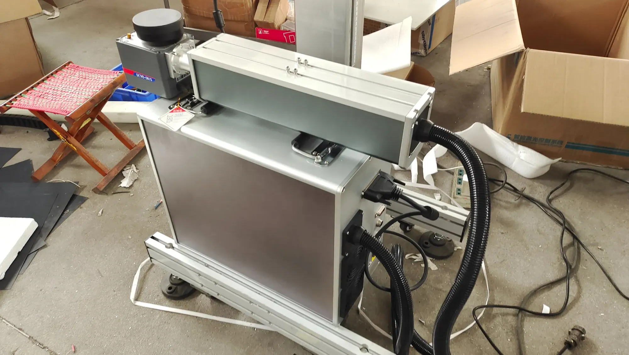 Профессиональный CO2 Лазерный Маркировочный Аппарат 30W/40W 6