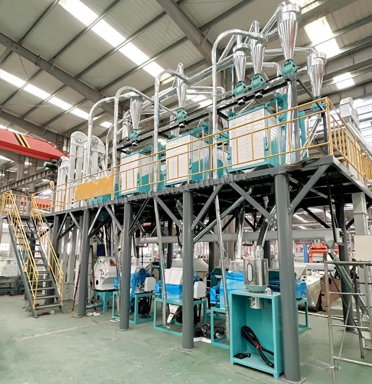 Завод по переработке пшеницы и кукурузы 30TPD