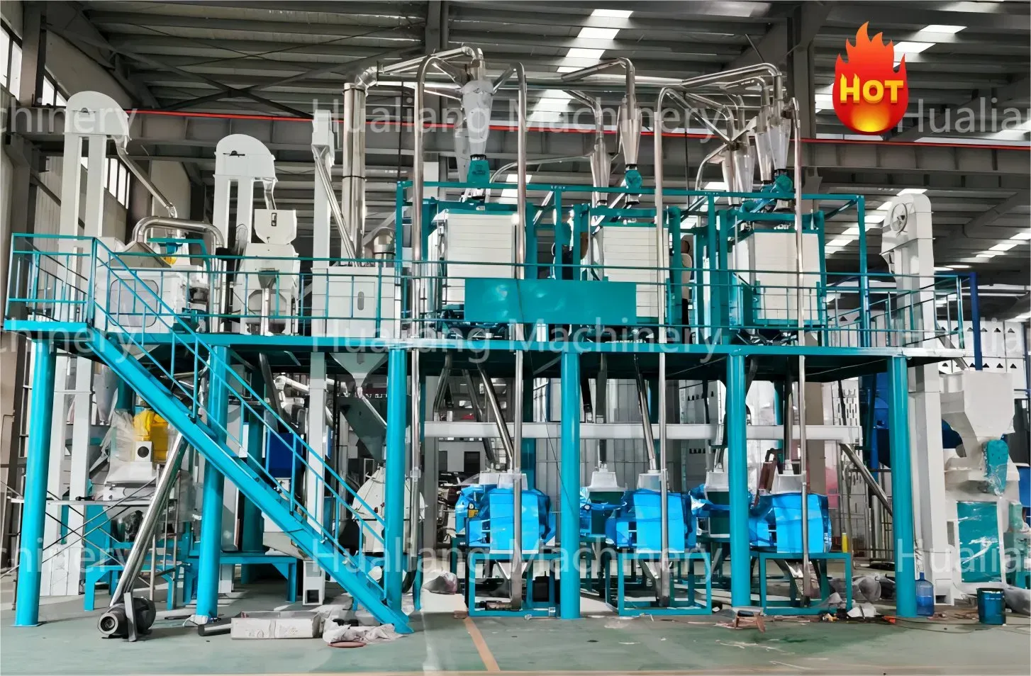 Завод по переработке пшеницы и кукурузы 30TPD 3