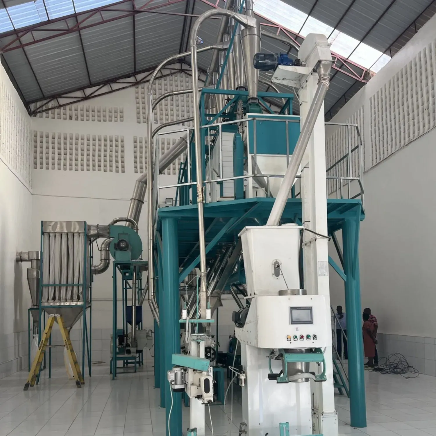 Завод по переработке пшеницы и кукурузы 30TPD 5