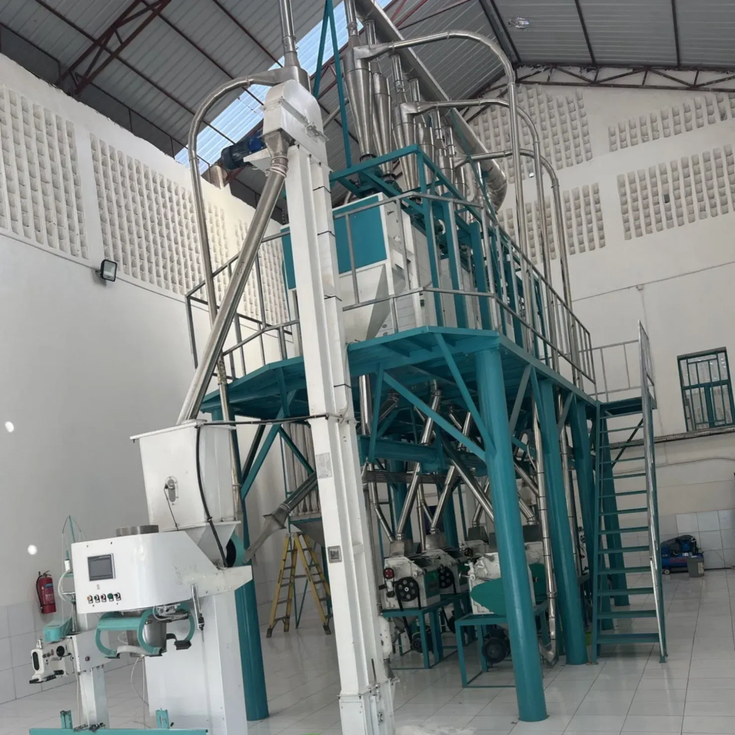 Завод по переработке пшеницы и кукурузы 30TPD 4