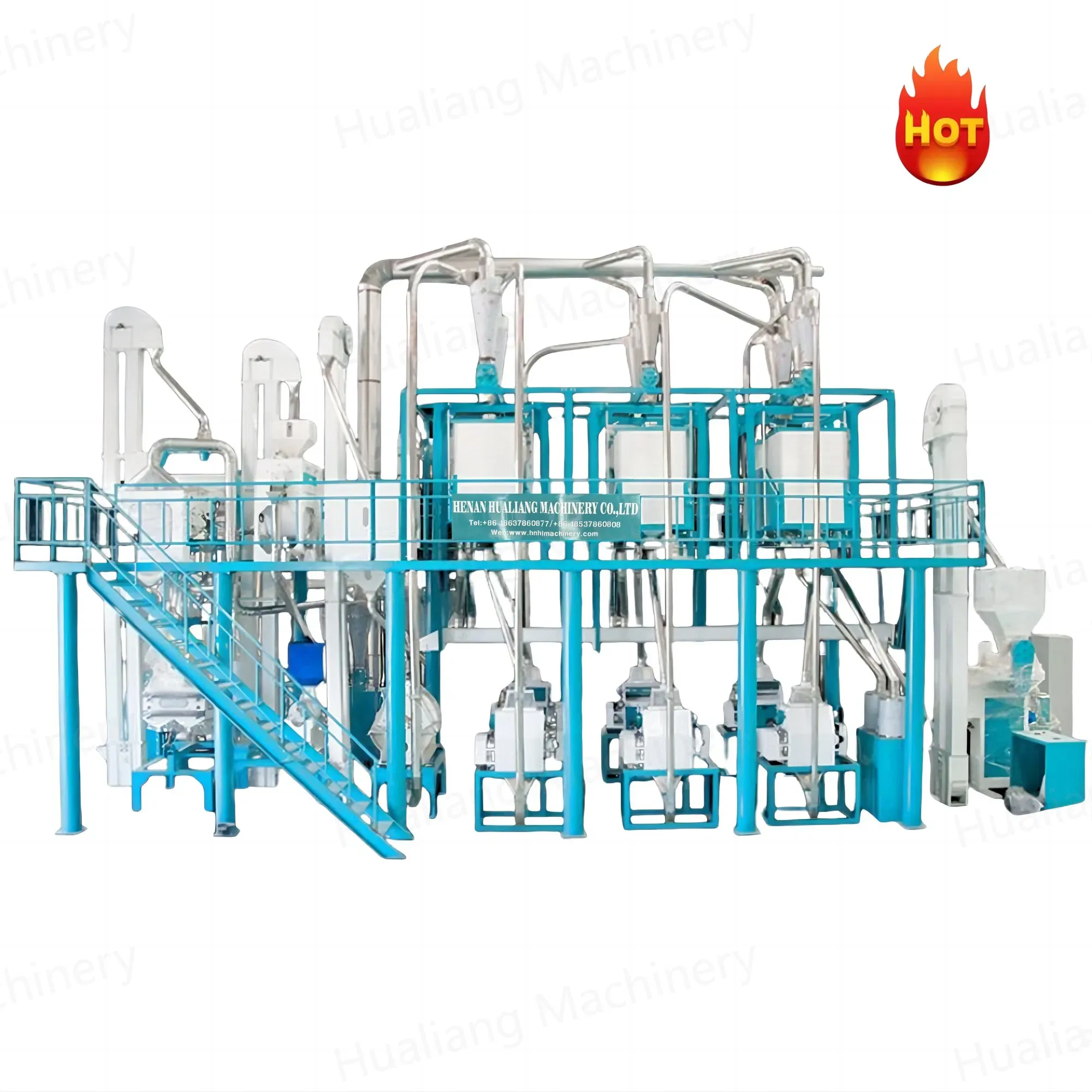 Завод по переработке пшеницы и кукурузы 30TPD 2