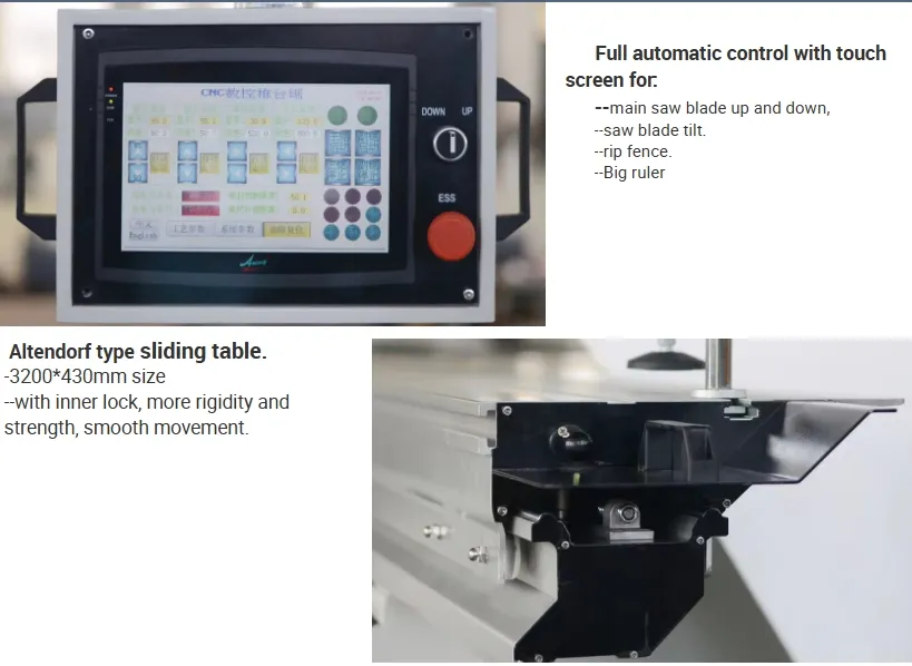 Автоматическая ленточная пила CNC-32TA для мебели 4