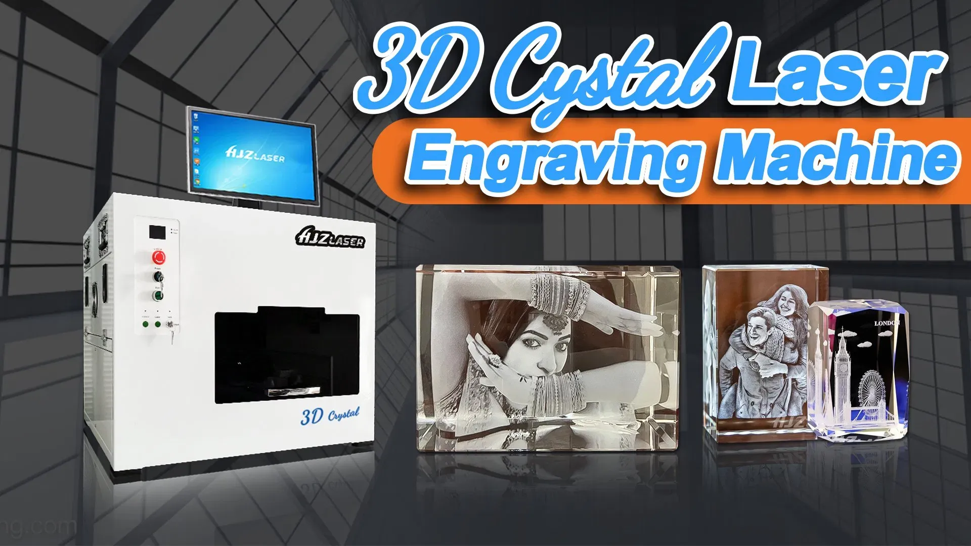 3D Кристальный внутренний лазерный гравер