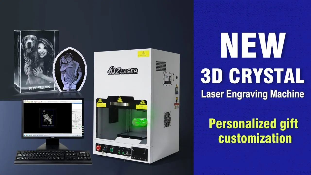 3D Кристальный внутренний лазерный гравер 3