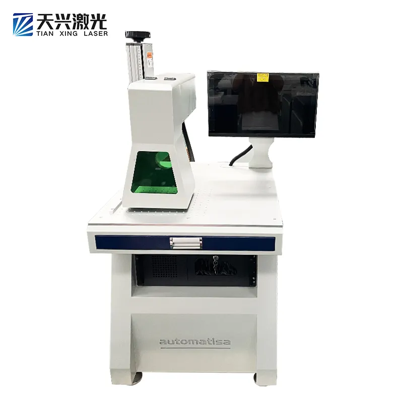 3D Лазерная маркировочная машина для рельефной обработки металлических табличек 5